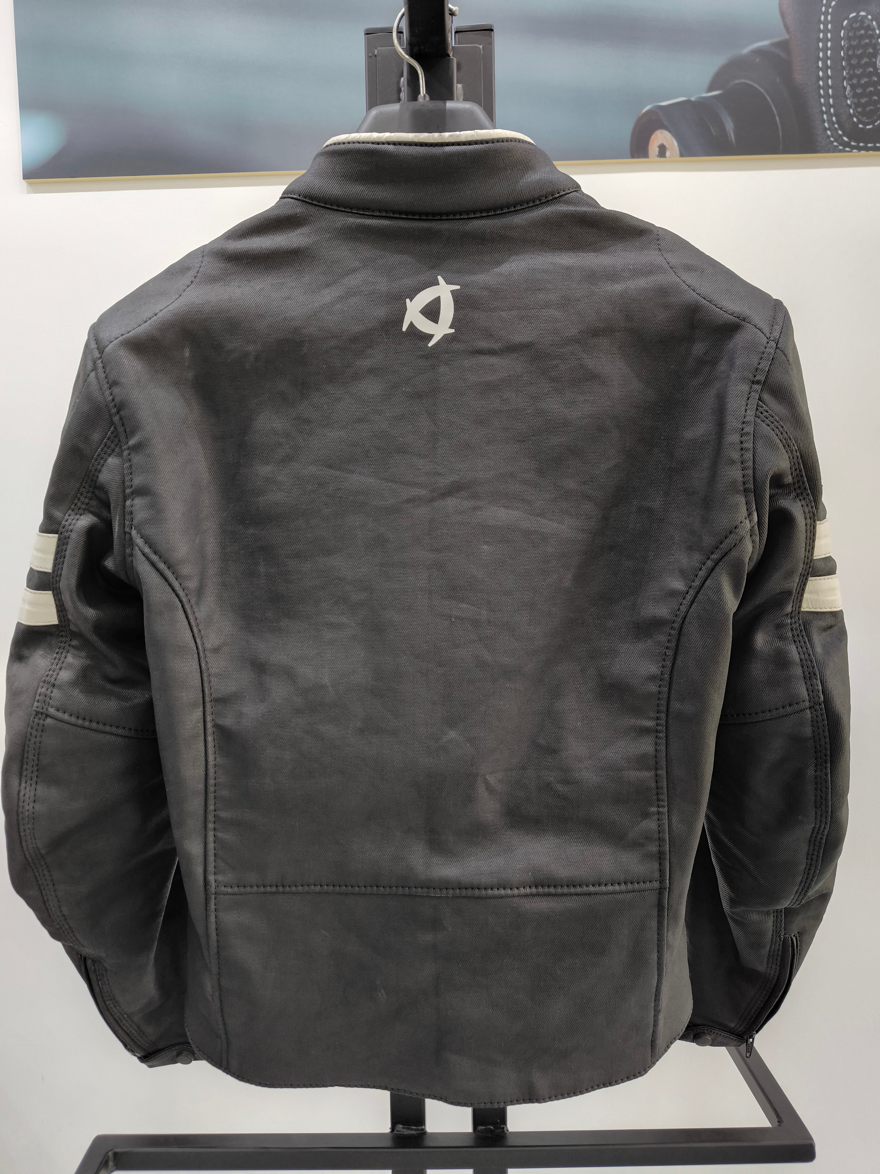 Neowise 1 jacket prototype with white lines