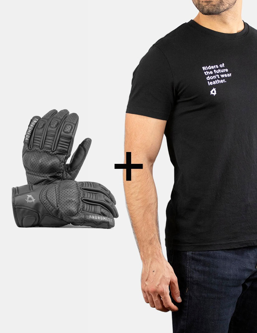 Apollo gloves + T-Shirt pack