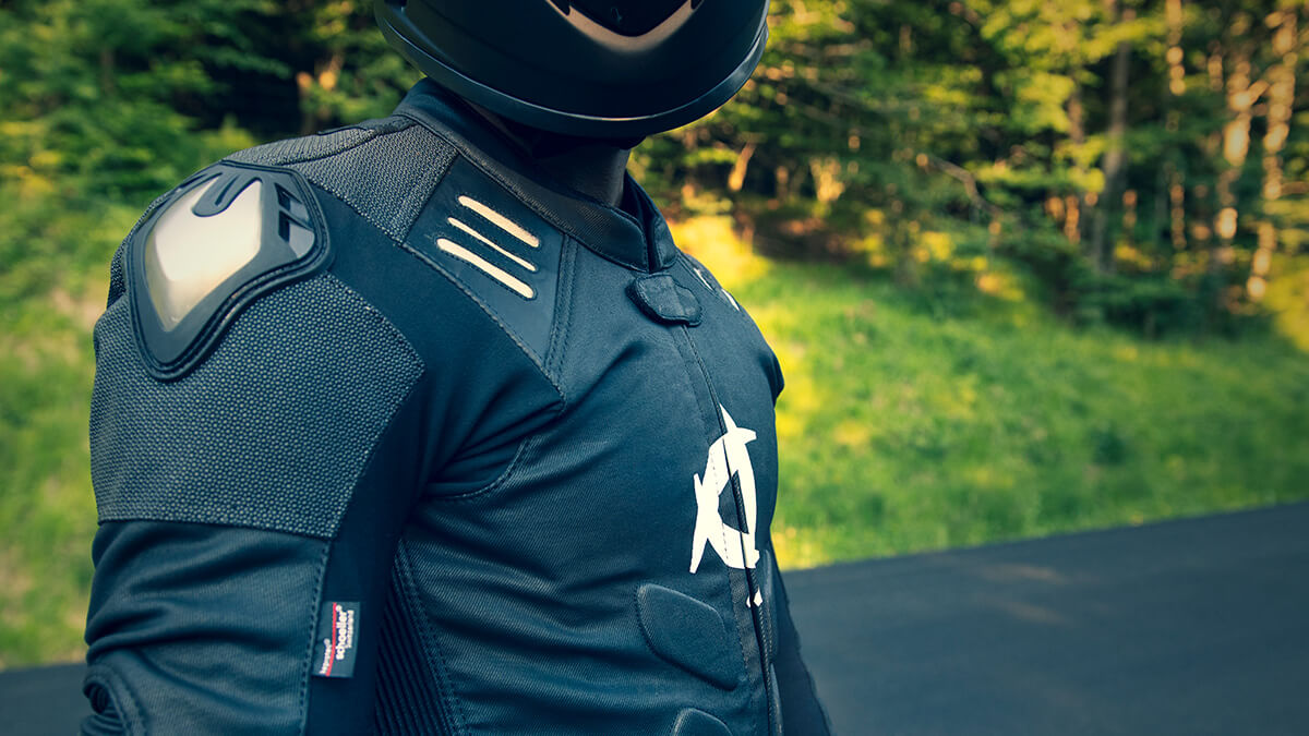 motorcycle suit chest pecho traje moto motorradanzug brust