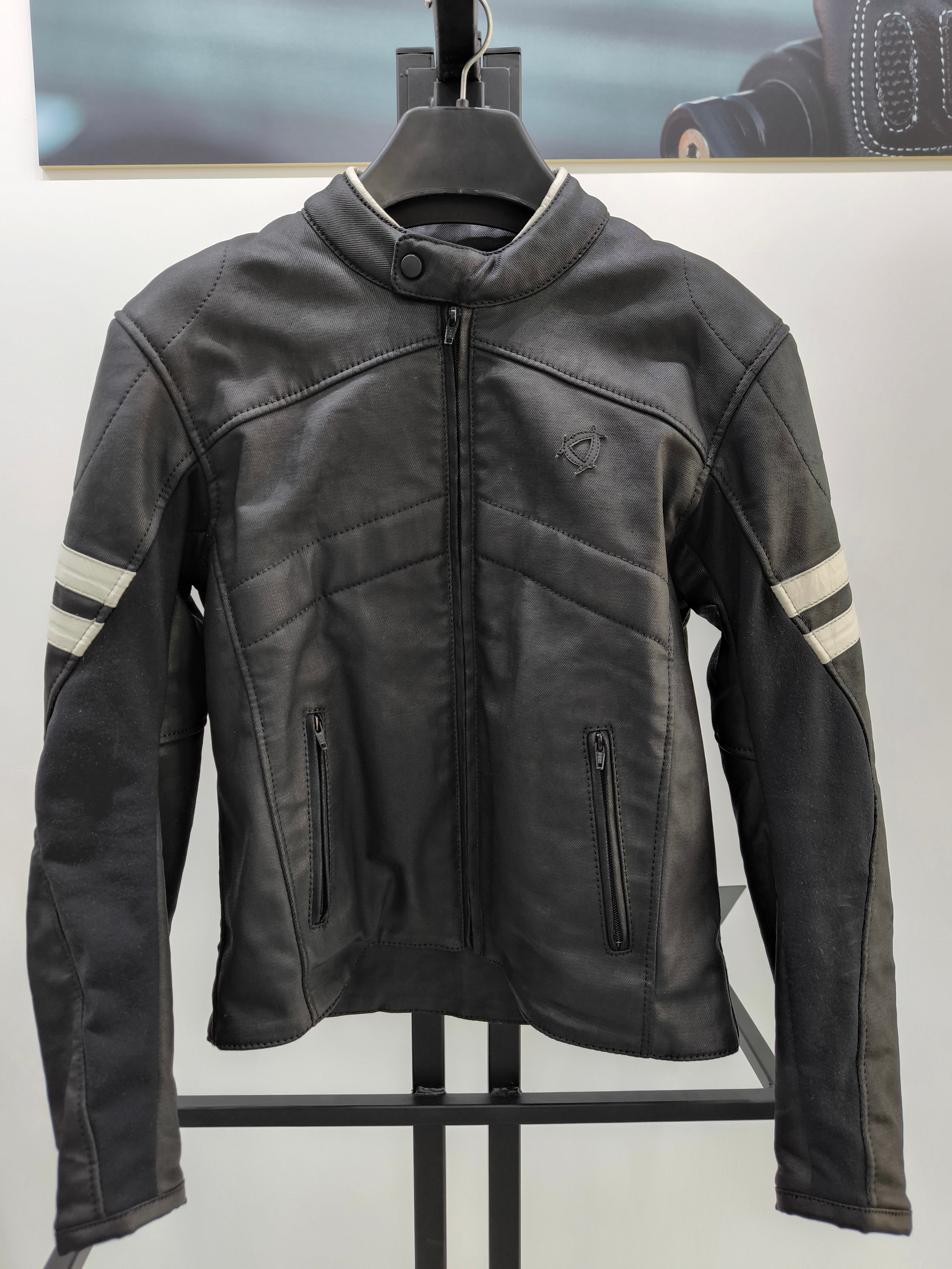 Neowise 1 jacket prototype with white lines