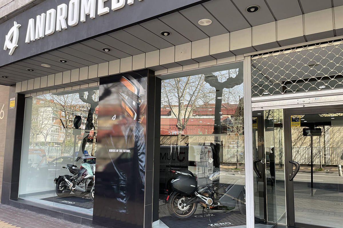 Motorcycle clothing store in VitoriaGasteiz Andromeda Moto