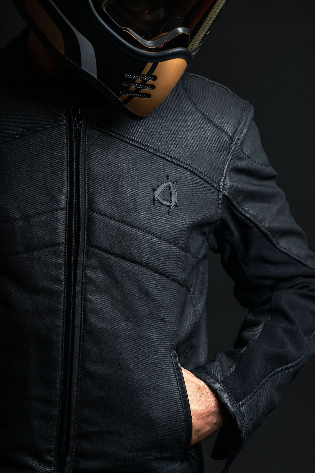 Neowise 2 | Non-leather motorcycle jacket. Cafe racer with armor 